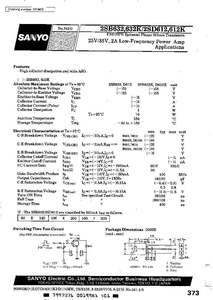 2SB632KF_3329456.PDF Datasheet