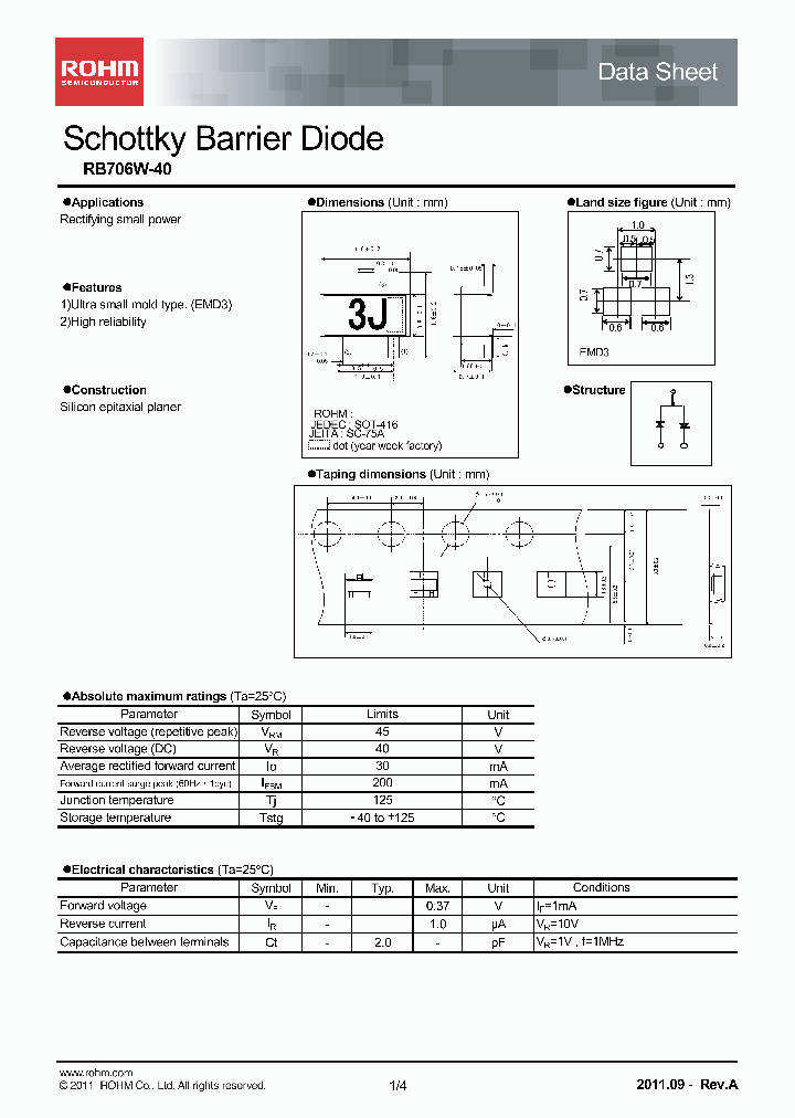 RB706W-40_3339530.PDF Datasheet