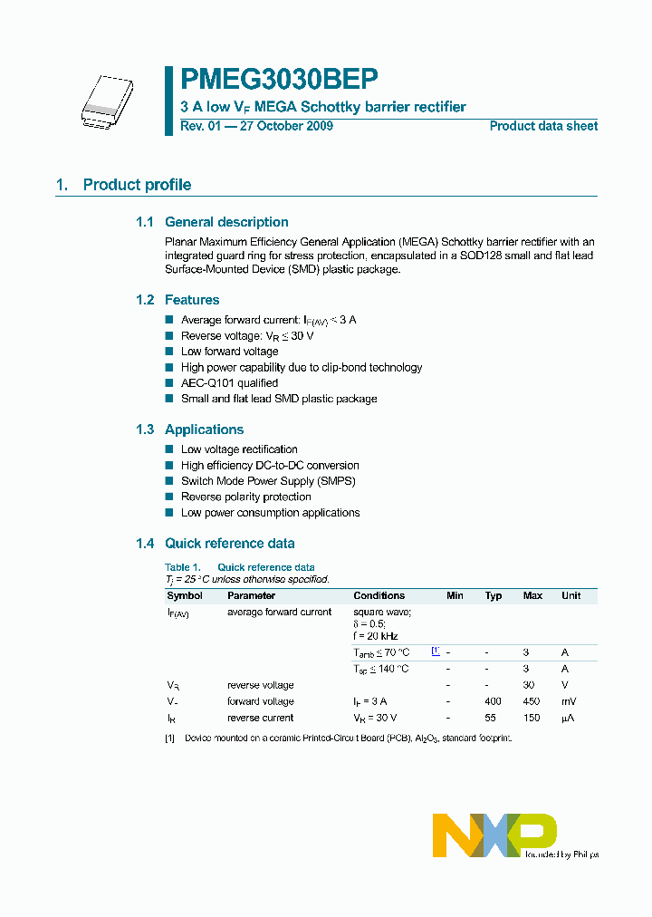 PMEG3030BEP_3340500.PDF Datasheet