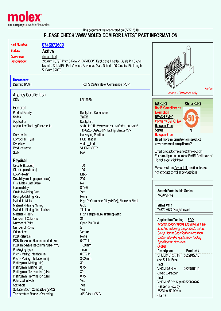 74697-2609_3346404.PDF Datasheet