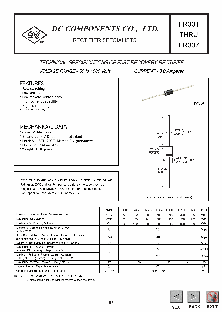 FR307_3359231.PDF Datasheet
