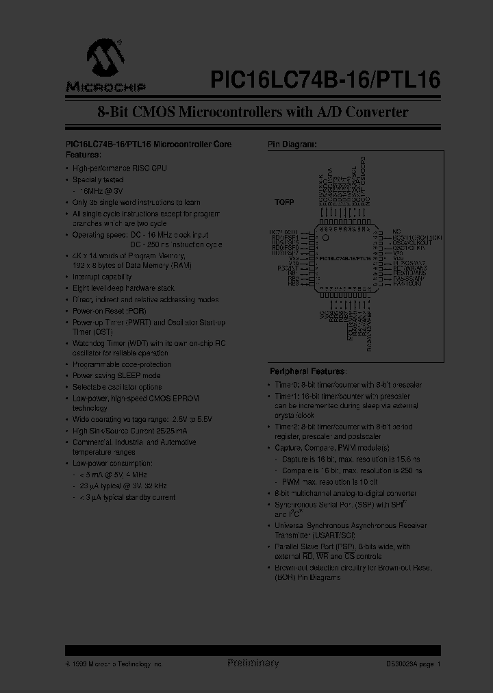 PIC16LC74-04EL_3357780.PDF Datasheet