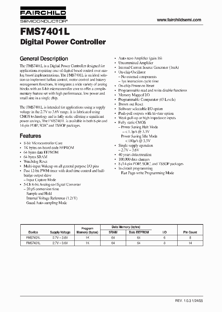 FMS7401LVN14_3373355.PDF Datasheet