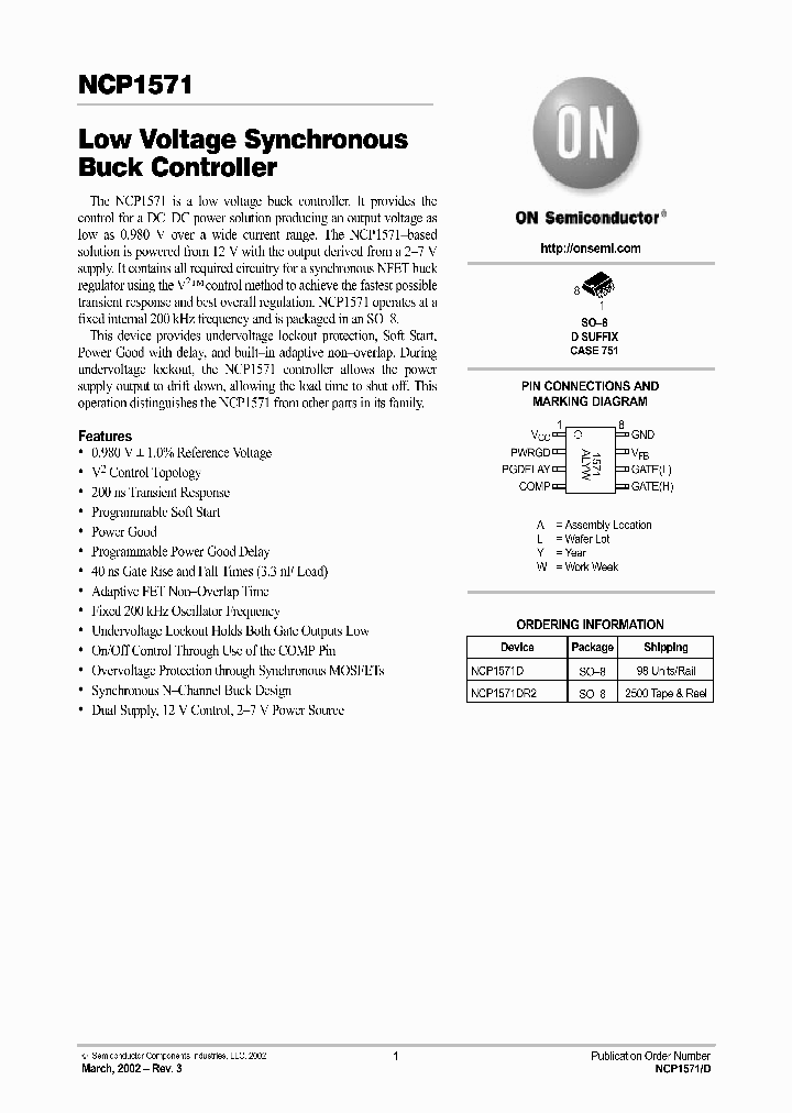 NCP1571-D_3377301.PDF Datasheet