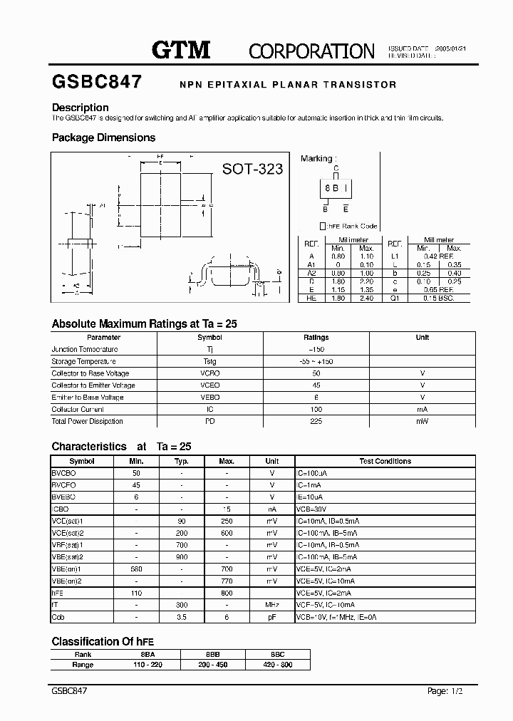 GSBC847_3379418.PDF Datasheet