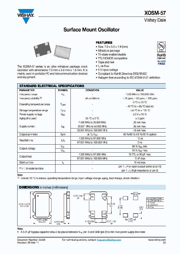 XOSM-57BE50ME4_3381017.PDF Datasheet