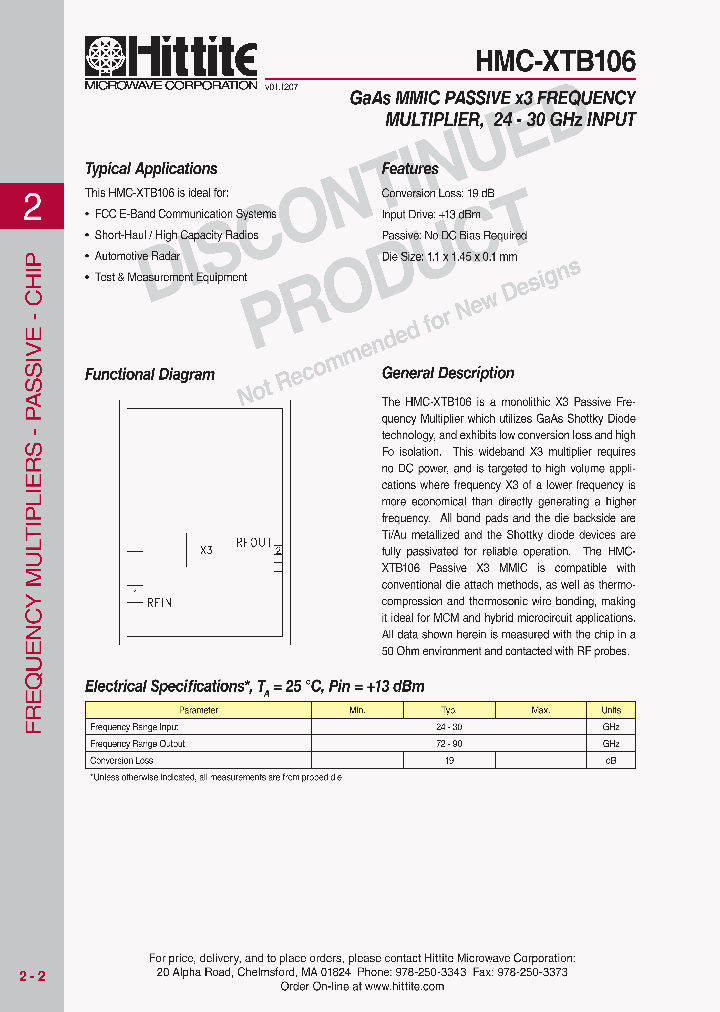 HMC-XTB10610_3392134.PDF Datasheet