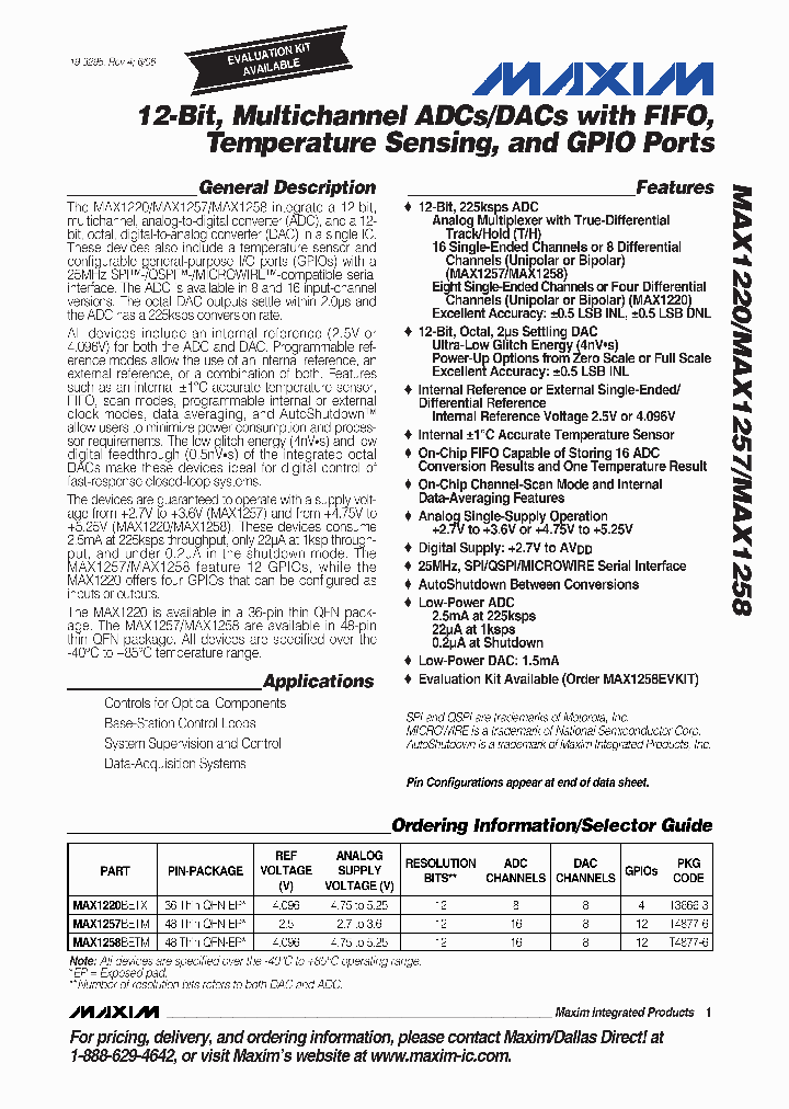 MAX1257BETM_3390715.PDF Datasheet