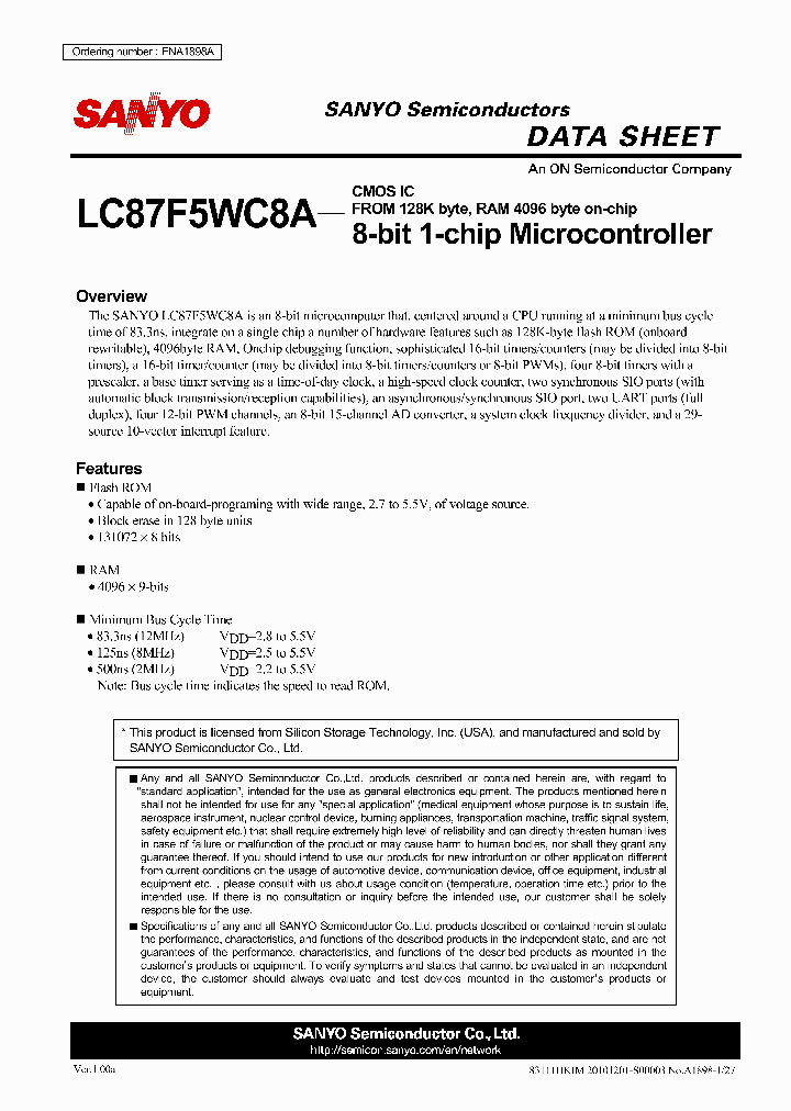 LC87F5WC8A_3398873.PDF Datasheet