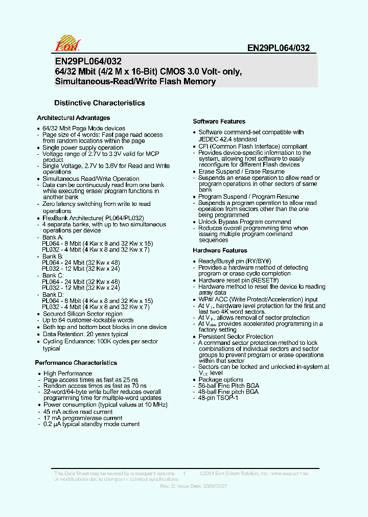 EN29PL064-70TIP_3404816.PDF Datasheet