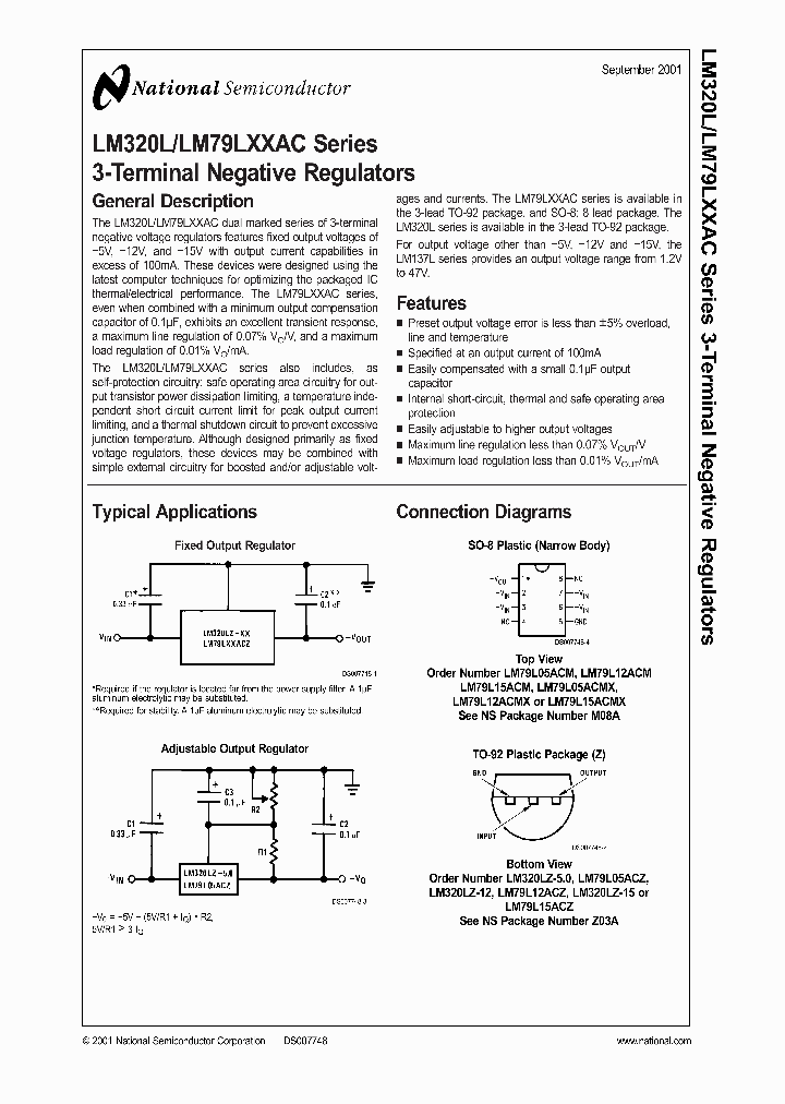 LM79L12ACMX_3417304.PDF Datasheet
