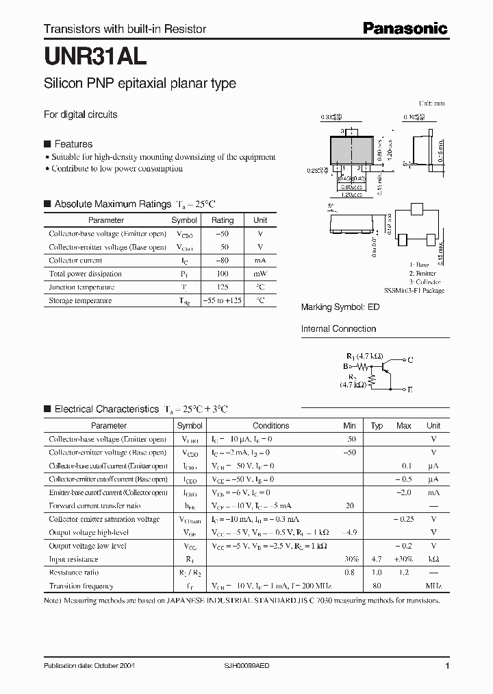 UNR31AL_3427900.PDF Datasheet