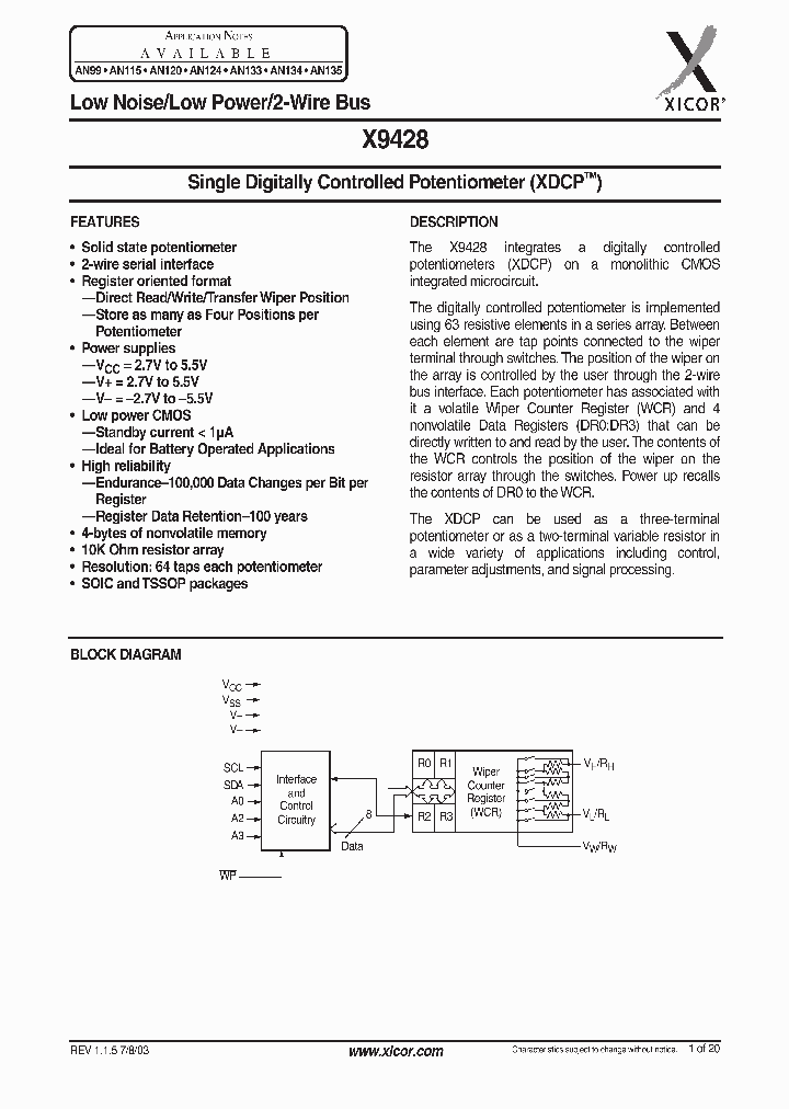 X9428WP-27_3466050.PDF Datasheet