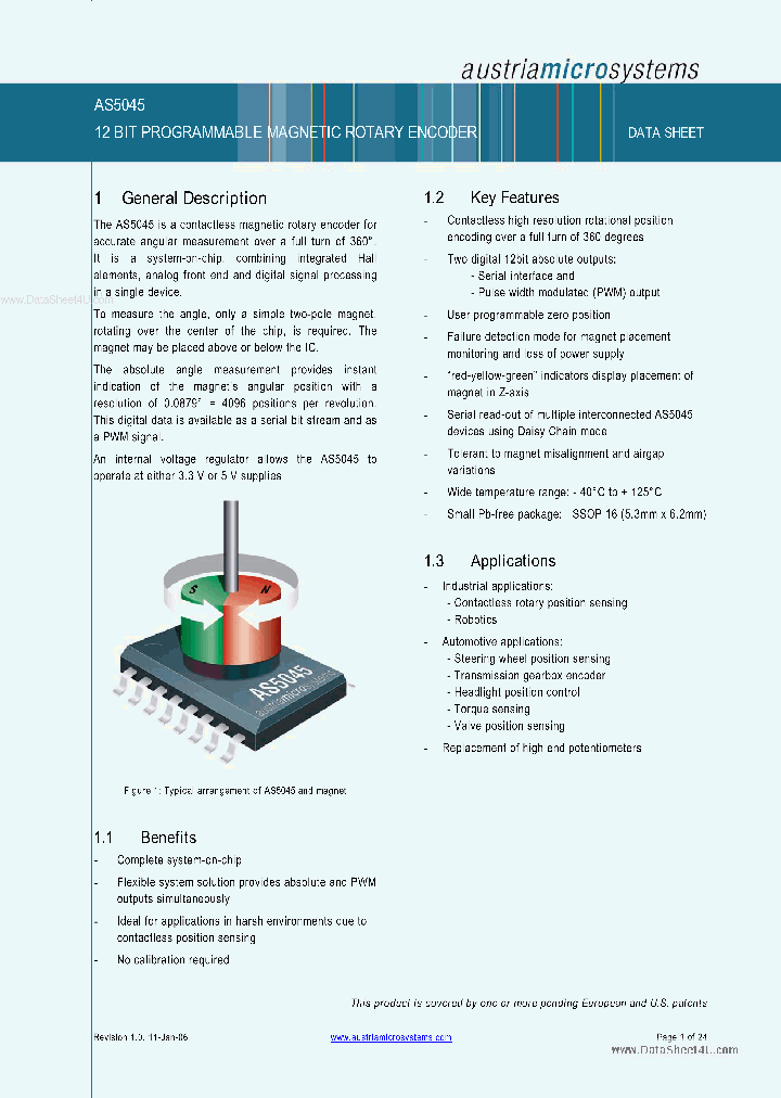 AS5045_3473382.PDF Datasheet