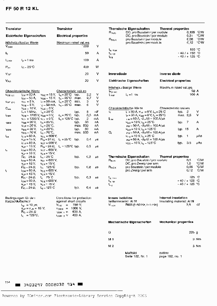 FF50R12KL_3491515.PDF Datasheet