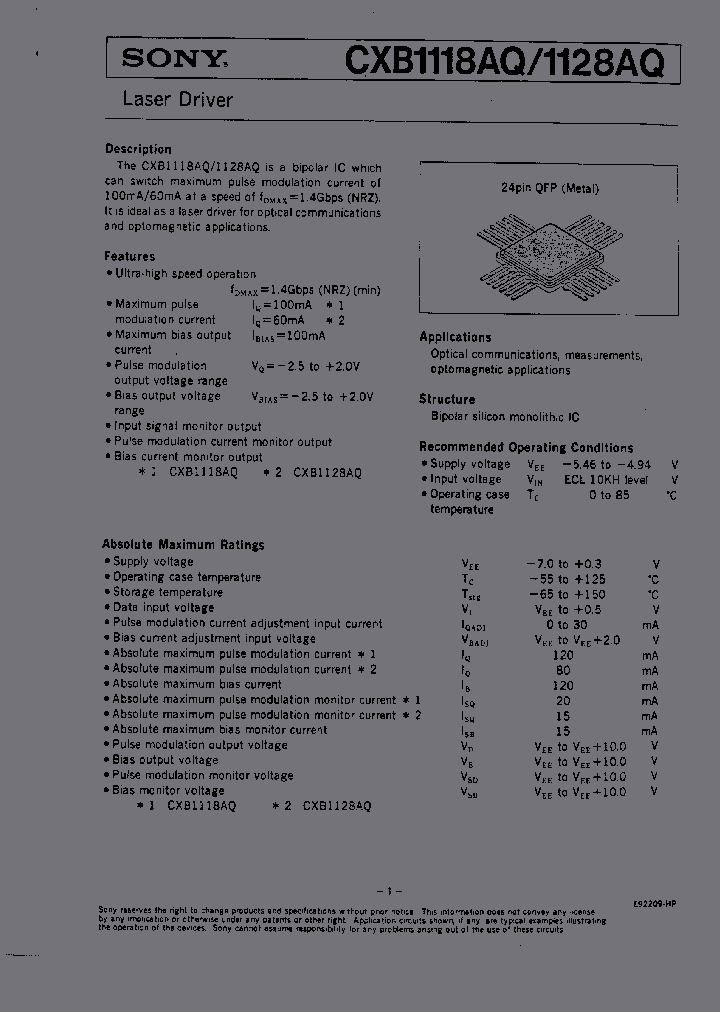 CXB1118AQ_3484921.PDF Datasheet