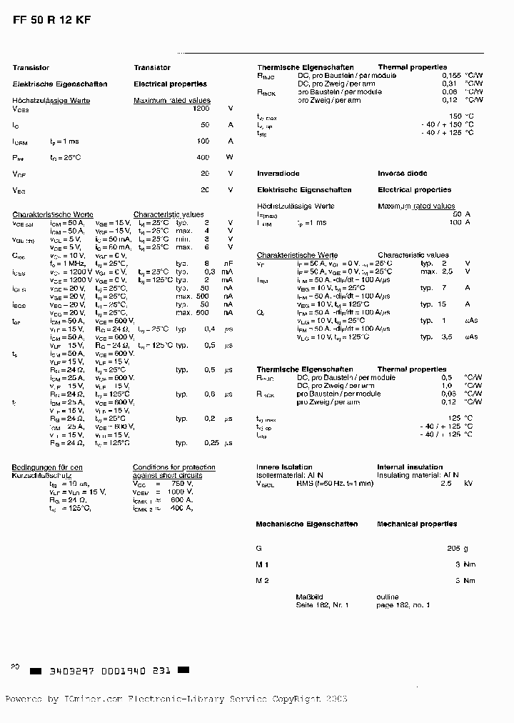 FF50R12KF_3491511.PDF Datasheet