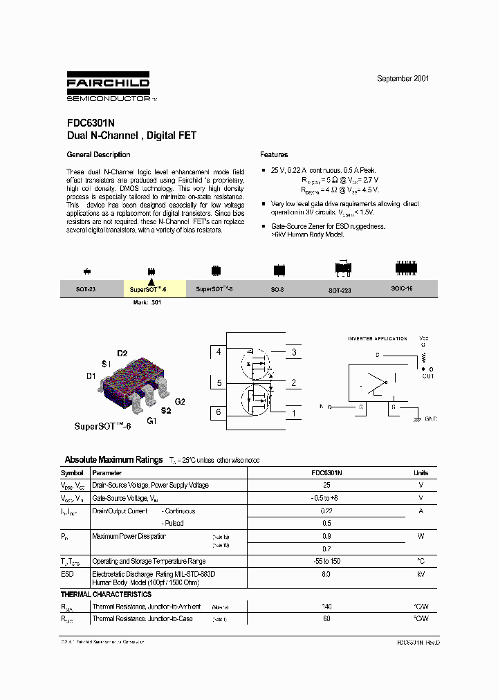 FDC6301N01_3499576.PDF Datasheet