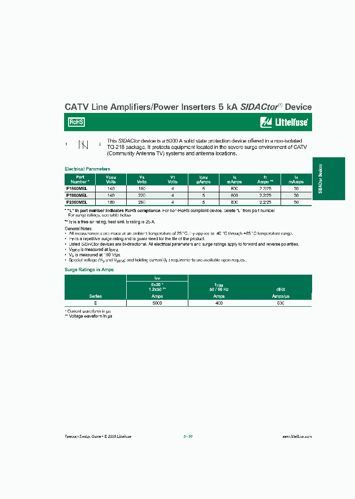 P1500MEL_3512374.PDF Datasheet