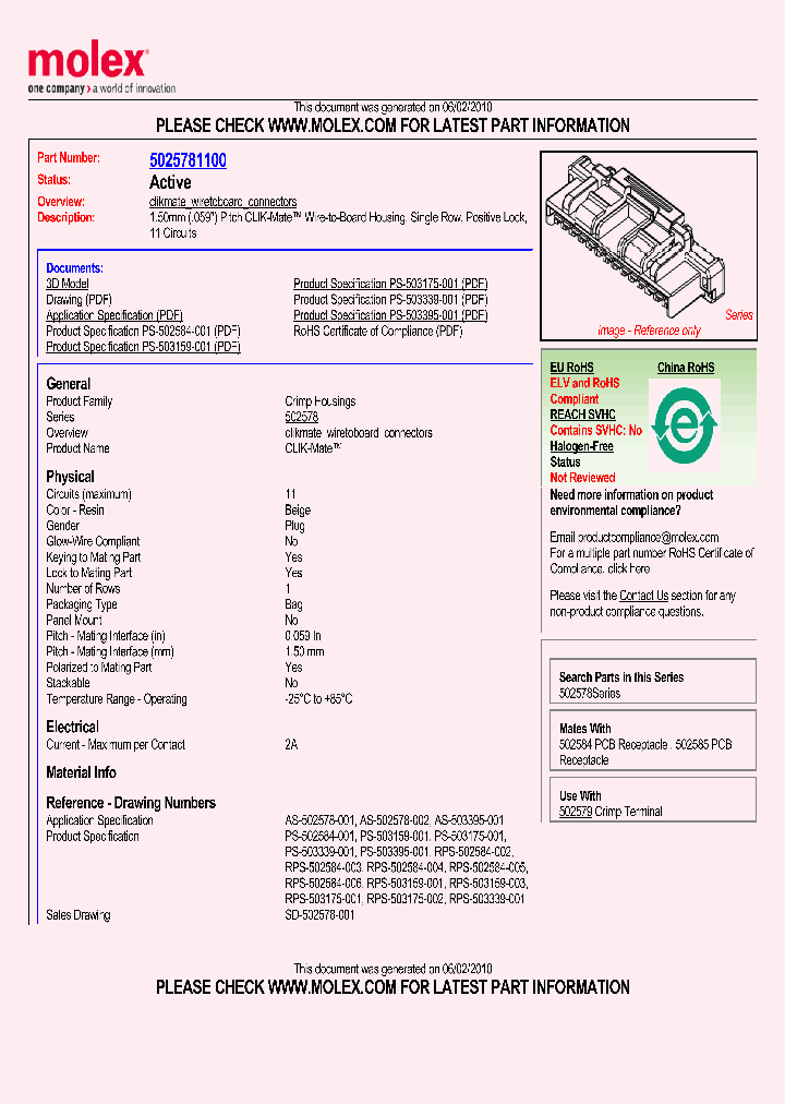 502578-1100_3521613.PDF Datasheet