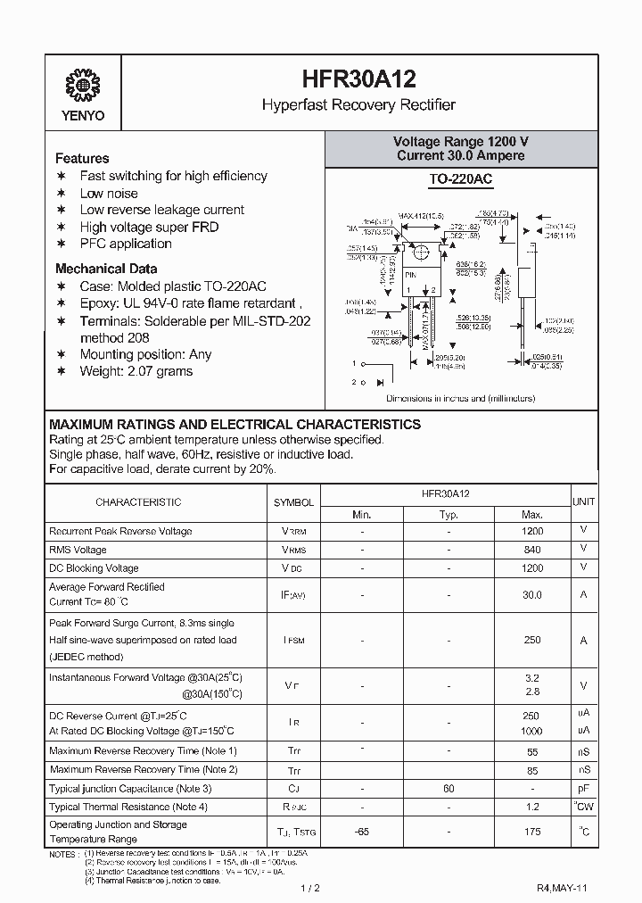 HFR30A12_3535617.PDF Datasheet