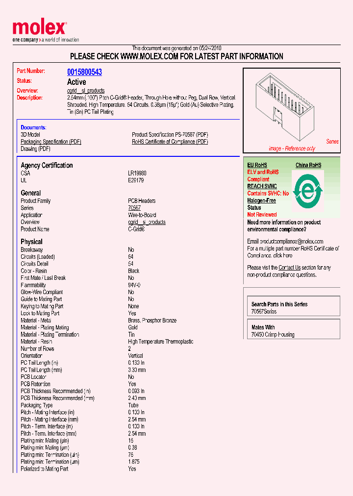 15-80-0543_3573474.PDF Datasheet