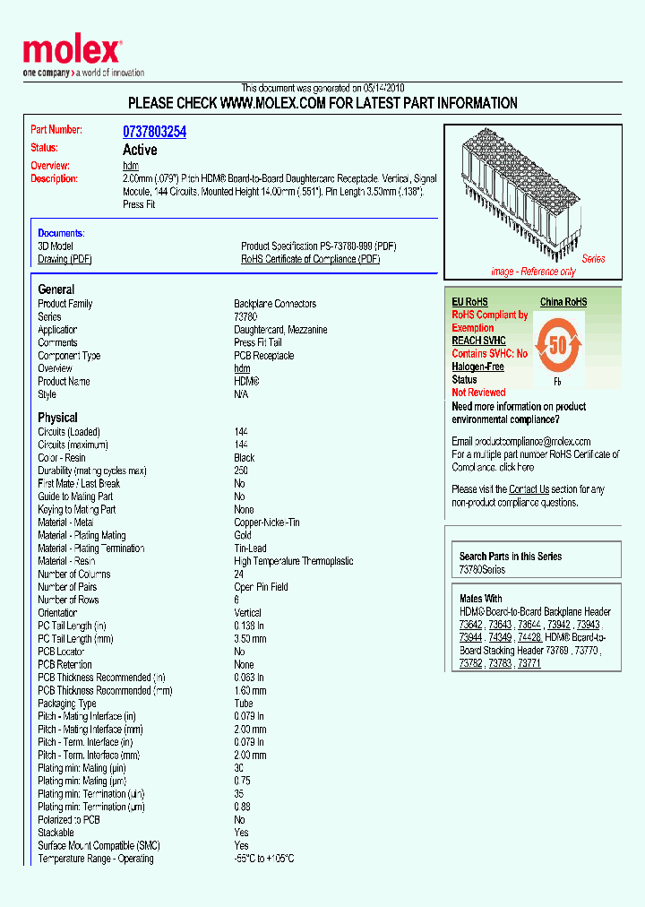 73780-3254_3579826.PDF Datasheet