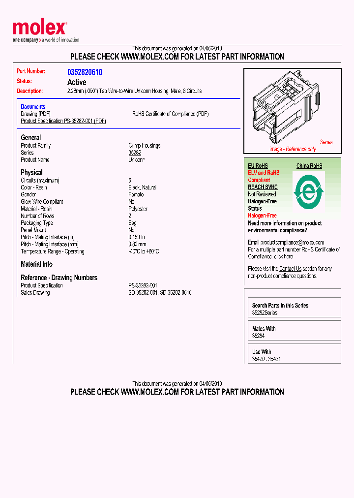 35282-0610_3597201.PDF Datasheet