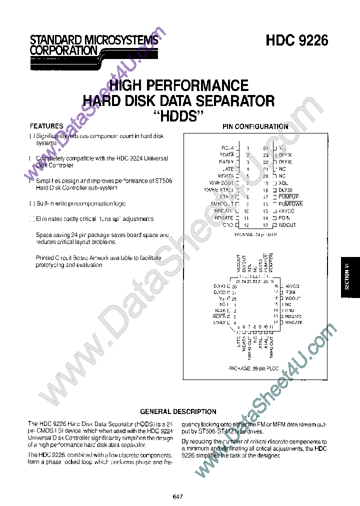 HDC9226_3606151.PDF Datasheet