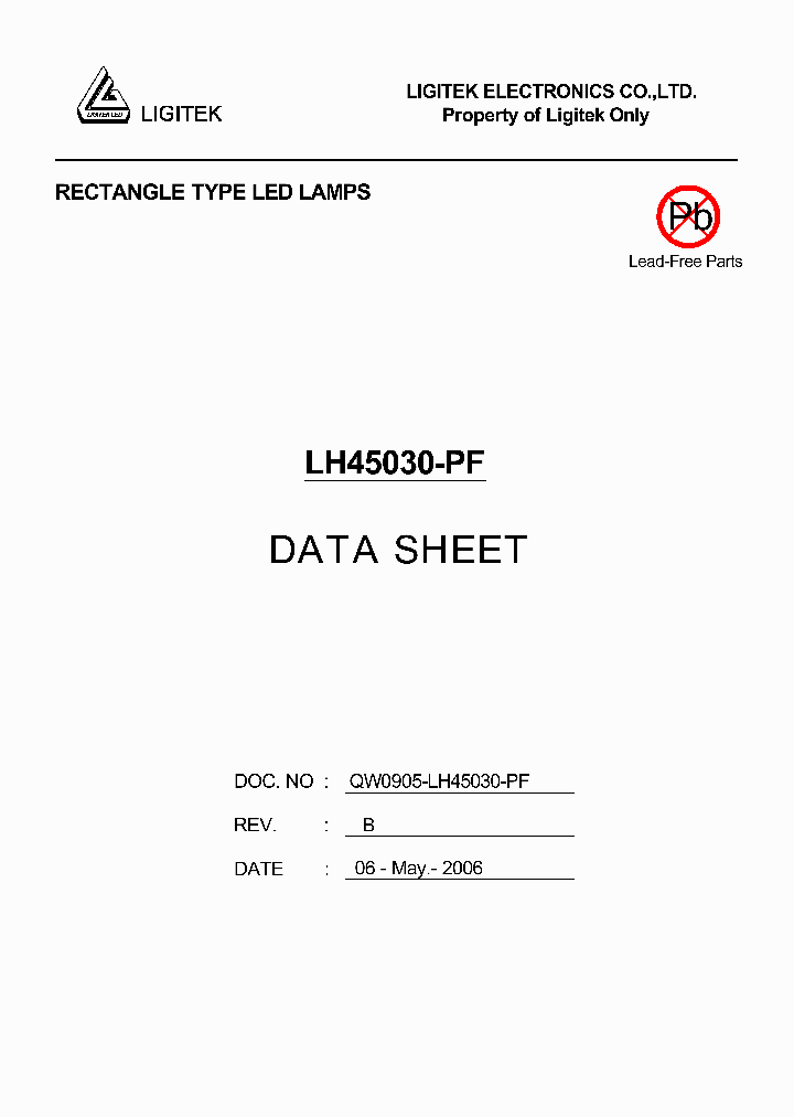 LH45030-PF_3610112.PDF Datasheet