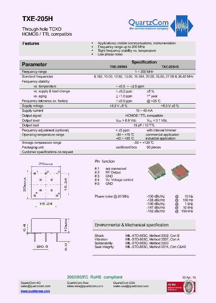 TXE-205H3_3634007.PDF Datasheet