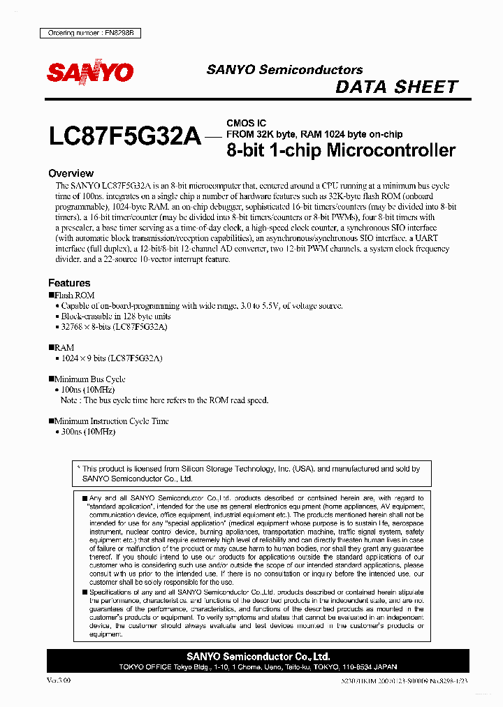 LC87F5G32A_3664217.PDF Datasheet