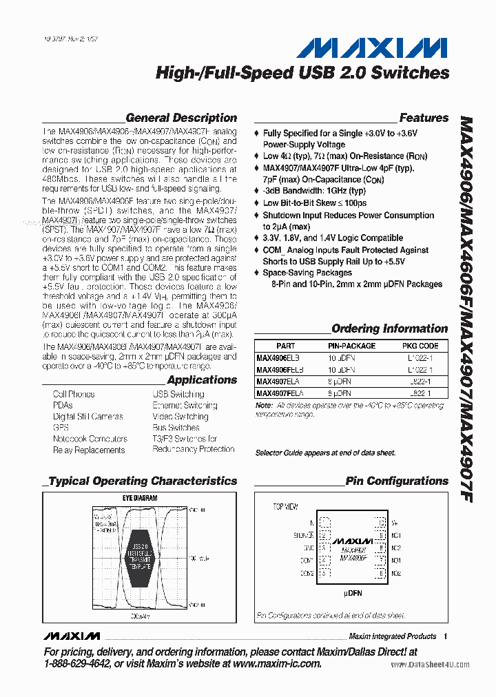 MAX4906_3675801.PDF Datasheet