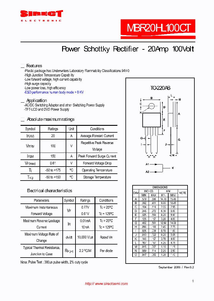 MBR20HL100CT_3679387.PDF Datasheet