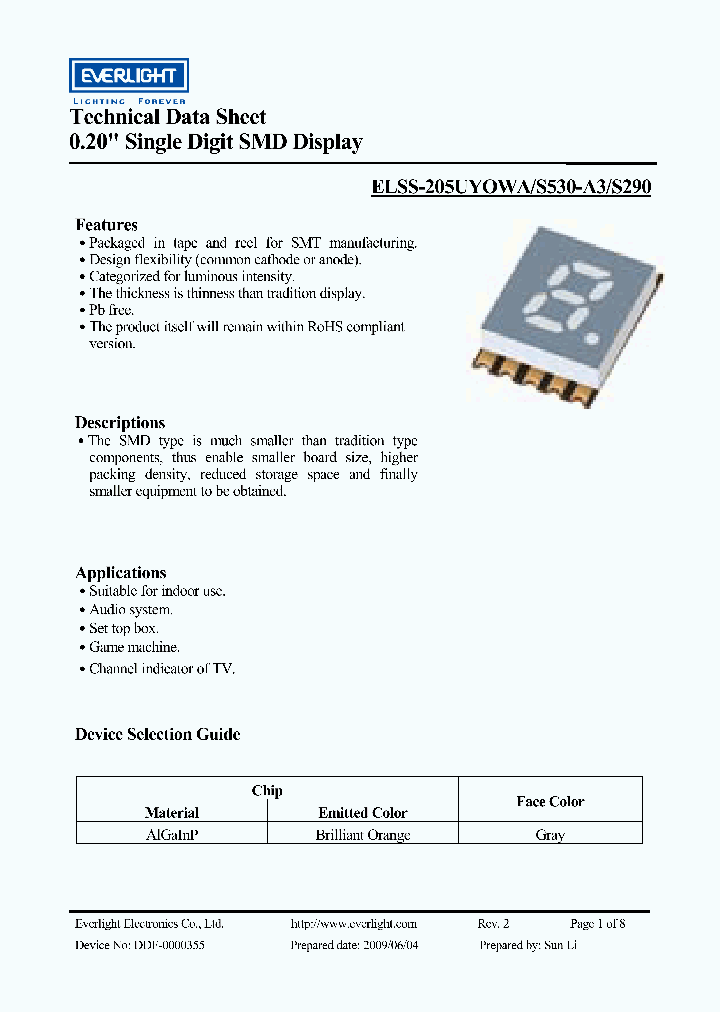 ELSS-205UYOWA_3690744.PDF Datasheet