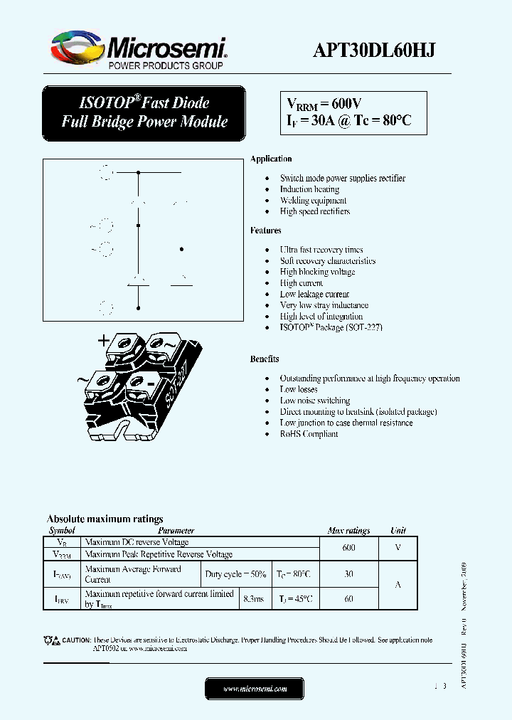 APT30DL60HJ_3696450.PDF Datasheet