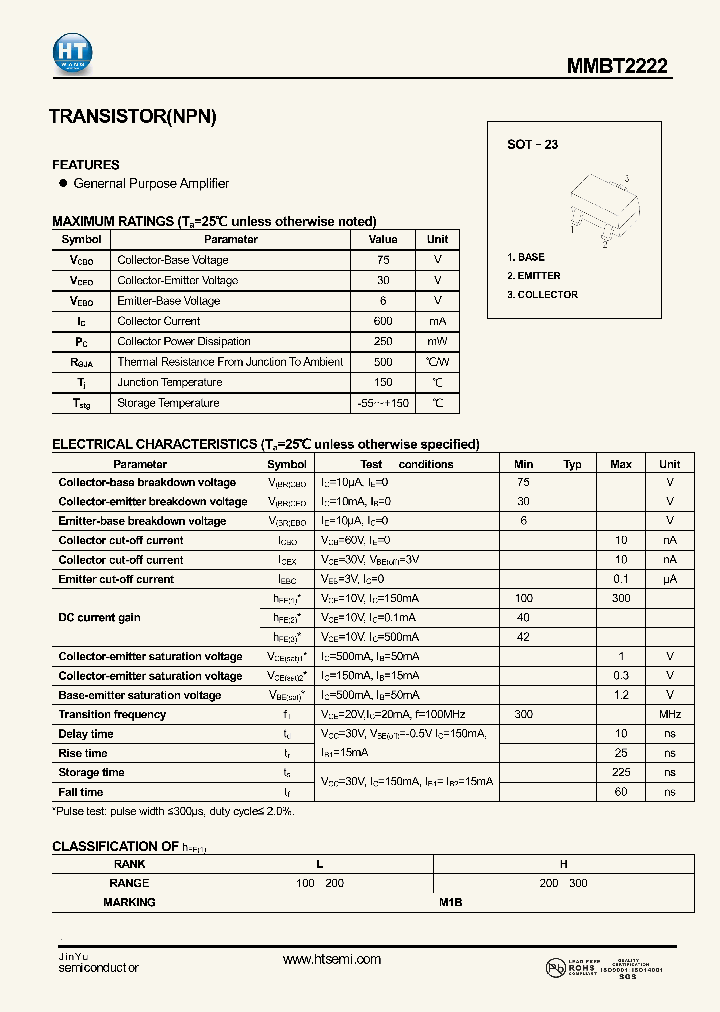 MMBT2222_3699181.PDF Datasheet