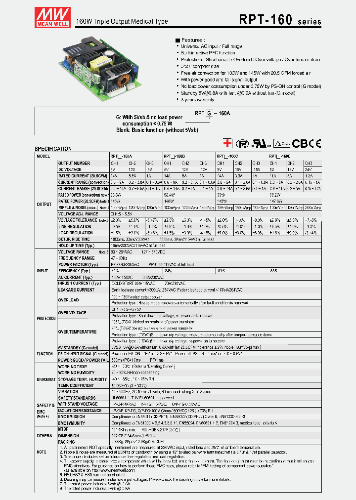 RPT-160_3711330.PDF Datasheet