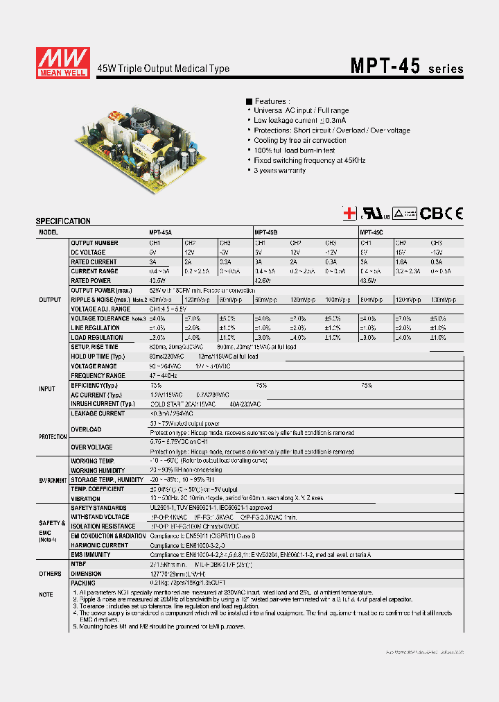 MPT-45_3711578.PDF Datasheet