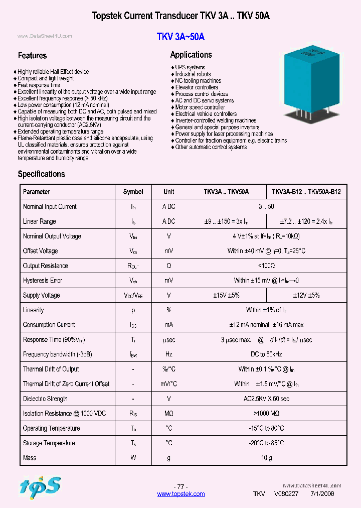 TKV10A_3713181.PDF Datasheet
