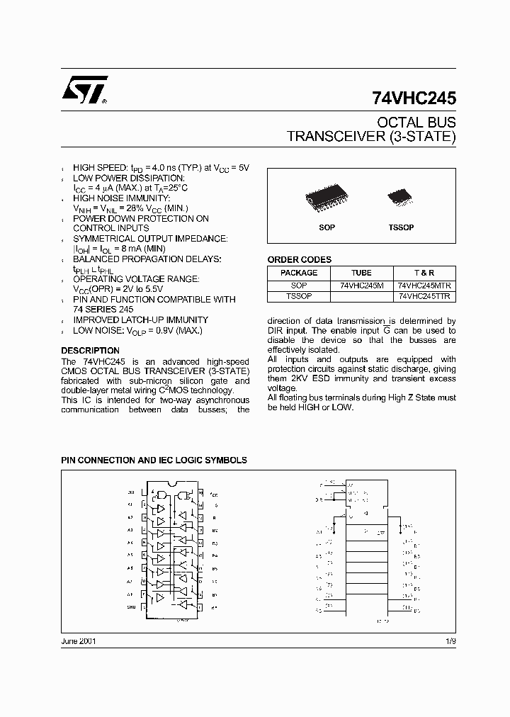 74VHC245M_3717287.PDF Datasheet