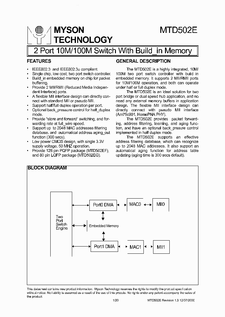 MTD502E_3721208.PDF Datasheet