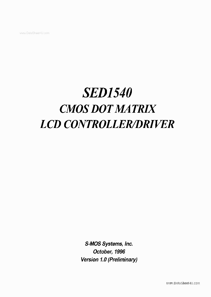 SED1540_3723512.PDF Datasheet