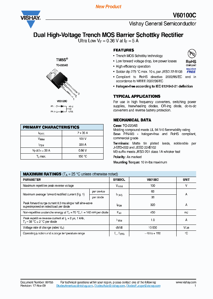 V60100C-M3-4W_3723718.PDF Datasheet