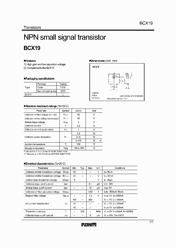 BCX19_3745350.PDF Datasheet