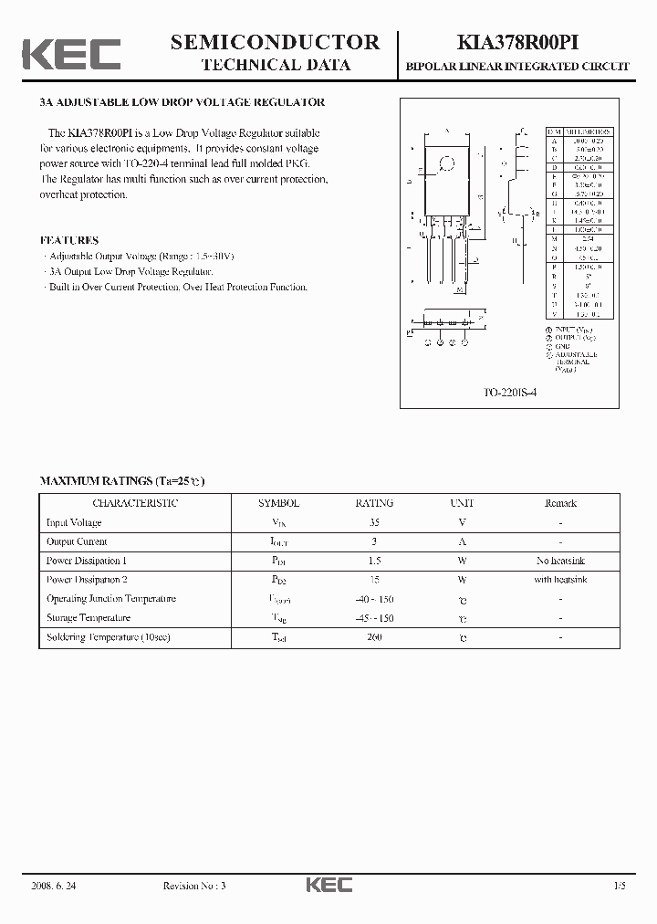 KIA378R00PI_3767076.PDF Datasheet