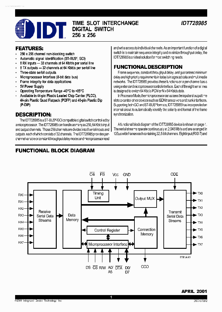 IDT728985_3797177.PDF Datasheet