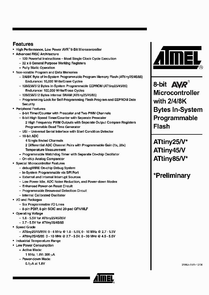 ATTINY25-20SU_3748712.PDF Datasheet