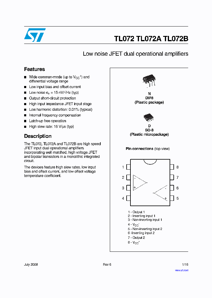 TL072AIYDT_3749636.PDF Datasheet