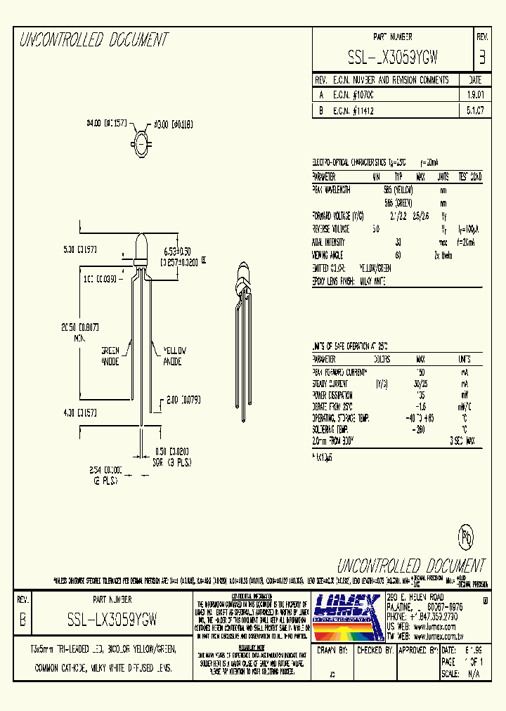 SSL-LX3059YGW-TR_3752212.PDF Datasheet